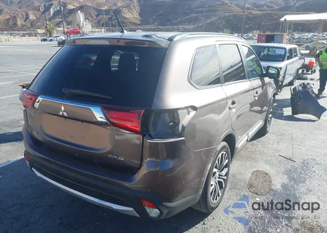 2016 Mitsubishi Outlander Sel из США, поврежденный, VIN JA4AD3A30GZ022258